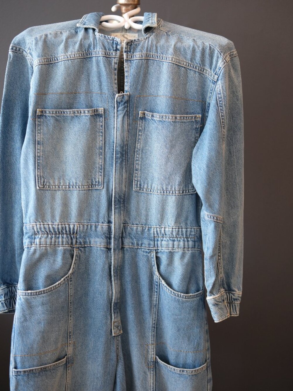 We The Free Denim Jumpsuit AS IS